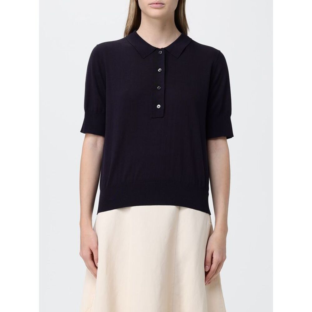 Studio Nicholson Polo Shirt Woman Blue
